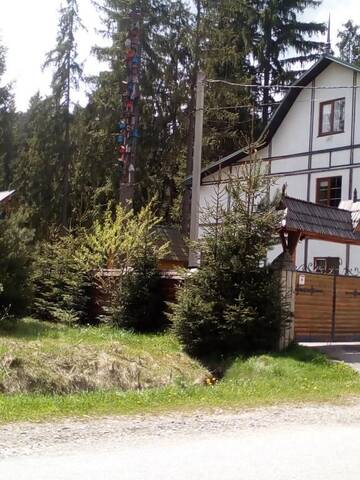 Фото номера Двухместный номер Делюкс с 1 кроватью и ванной Мини-отель Hotel Galushko г. Микуличин 38